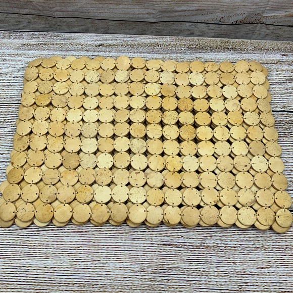 Vintage Placemat Coasters Boho Decor 13x17 [Set of‎ 4] - Picture 1 of 5